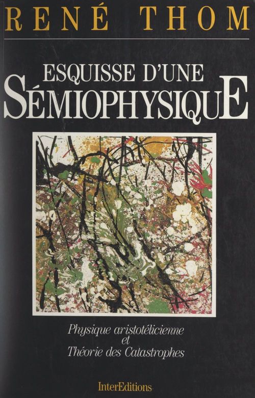 Couverture ebook de Esquisse d'une sémiophysique, de René Thom