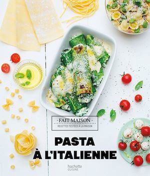 Couverture ebook de Pasta à l'italienne, de Mélanie Martin
