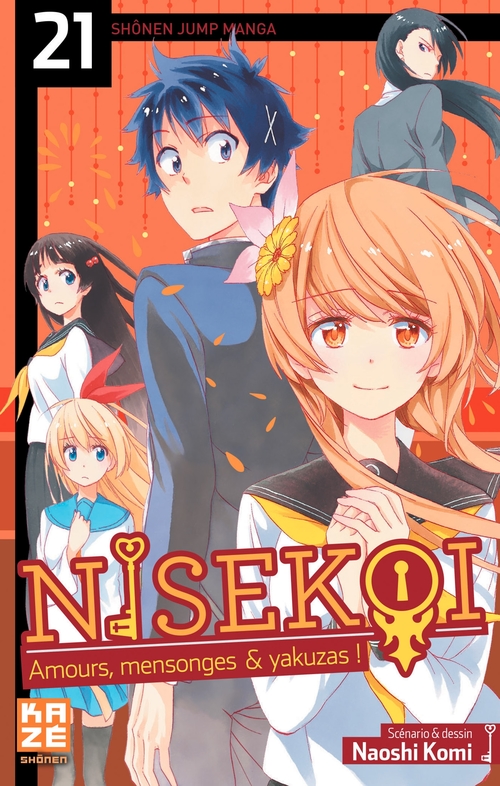 Couverture ebook de Nisekoi - Amours, mensonges et yakuzas ! T21, de Naoshi Komi