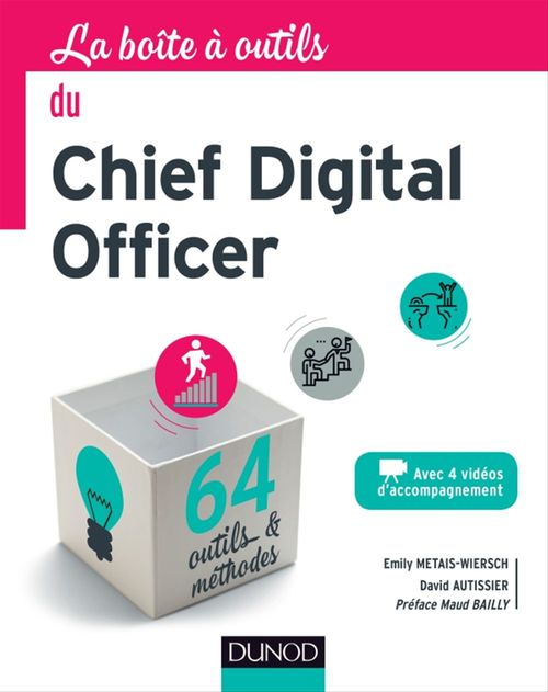 ebook cover of La boîte à outils du Chief Digital Officer, by Emily Metais-Wiersch