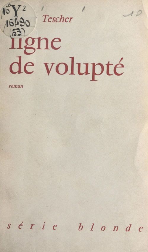ebook cover of Ligne de volupté, by Robert Tescher