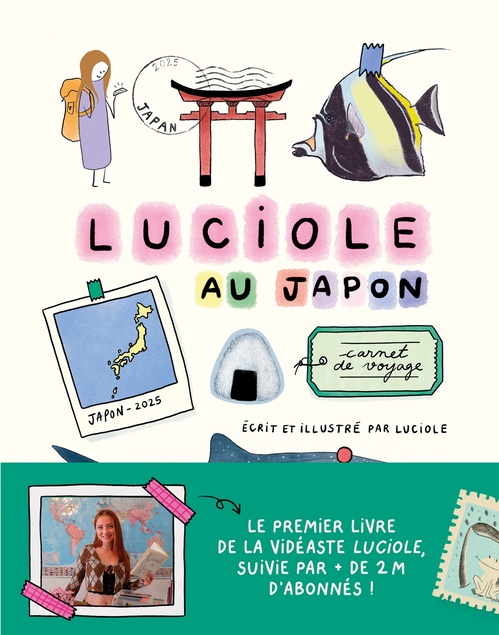 Couverture ebook de Carnet de Luciole au Japon, de Luciole