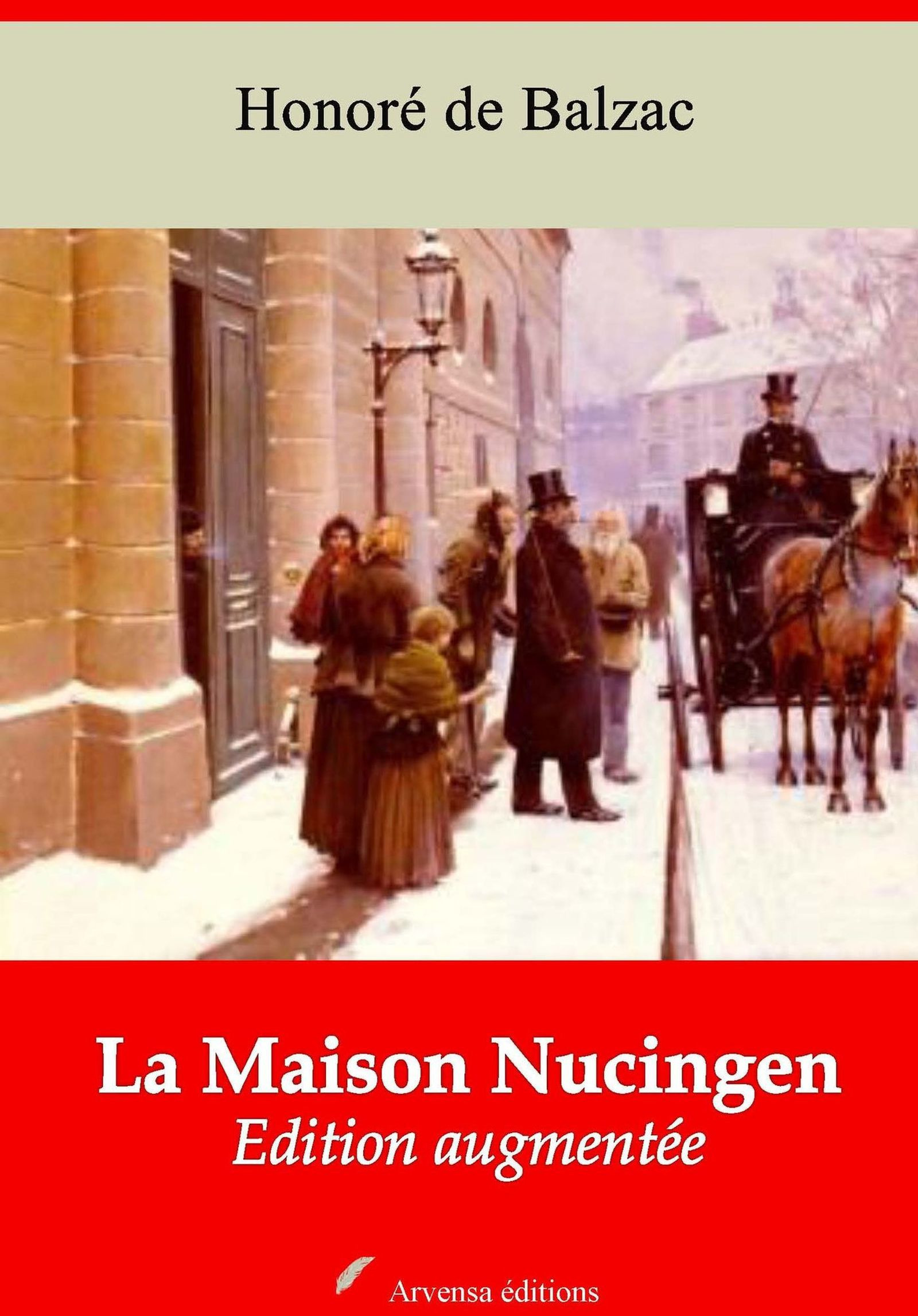 Couverture ebook de La Maison Nucingen - suivi d'annexes, de Honore De Balzac