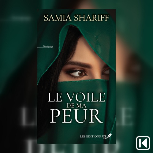 audiobook cover of Le voile de ma peur, by Samia Shariff