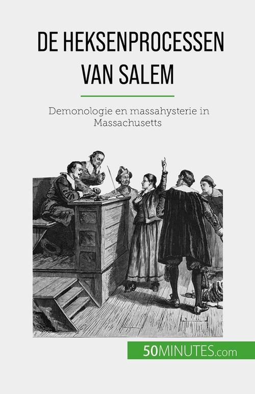 Couverture ebook de De heksenprocessen van Salem, de Jonathan Duhoux, Nikki Claes