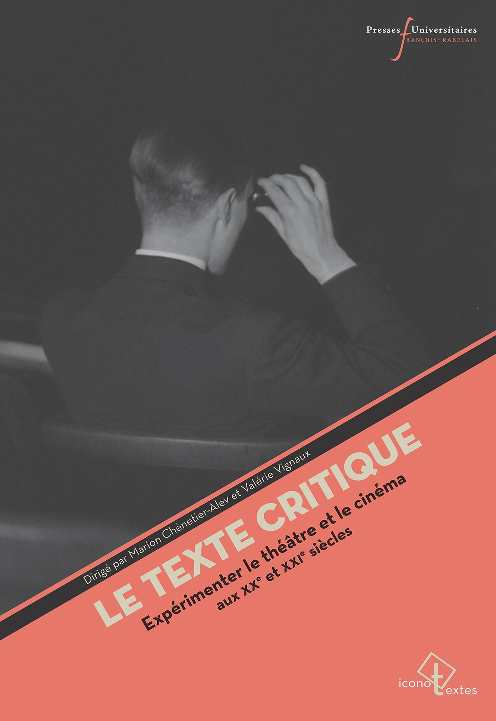 Couverture ebook de Le texte critique, de
