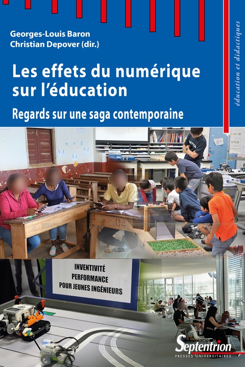 ebook cover of Les effets du numérique sur l´éducation, by Georges-louis Baron, Christian Depover