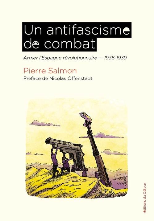 ebook cover of Un antifascisme de combat, by Pierre Salmon