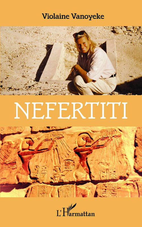 ebook cover of Néfertiti, by Violaine Vanoyeke