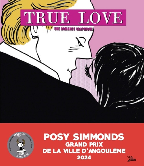 Couverture ebook de True love. Une romance graphique, de Posy Simmonds