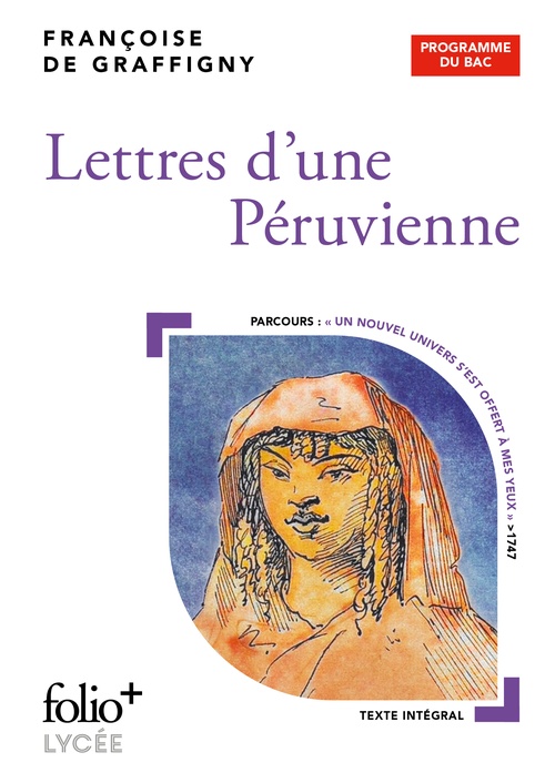 ebook cover of Lettres d'une Péruvienne. BAC 2026, by Françoise de Graffigny