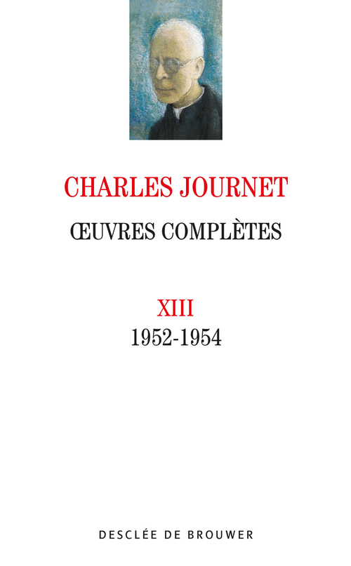 Couverture ebook de Oeuvres complètes volume XIII, de Charles Journet