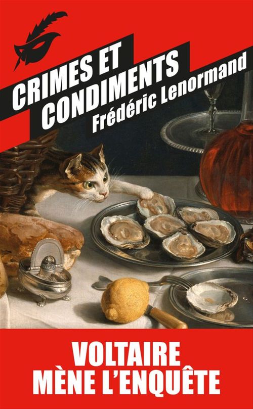 Couverture ebook de Crimes et condiments, de Frédéric Lenormand
