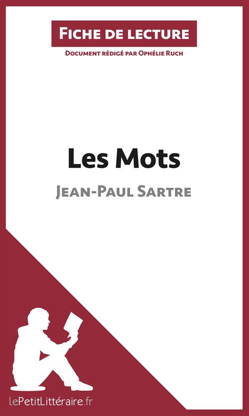 Couverture ebook de Les Mots de Jean-Paul Sartre (Fiche de lecture), de Ophélie Ruch