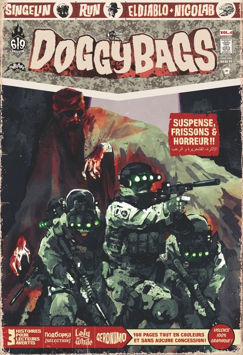 ebook cover of DoggyBags - Tome 4, by El diablo, Nicolab, RUN, Guillaume Singelin