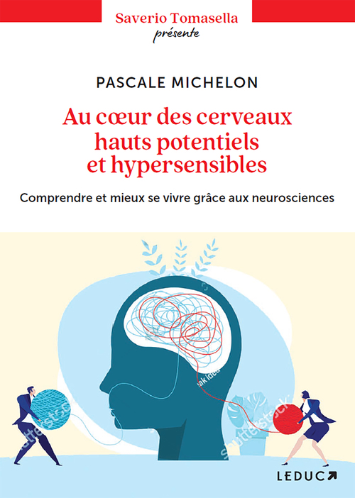 ebook cover of Au coeur des cerveaux hauts potentiels et hypersensibles, by Pascale Michelon
