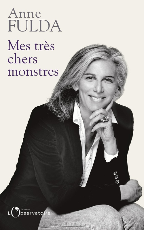 Couverture ebook de Mes très chers monstres, de Anne Fulda