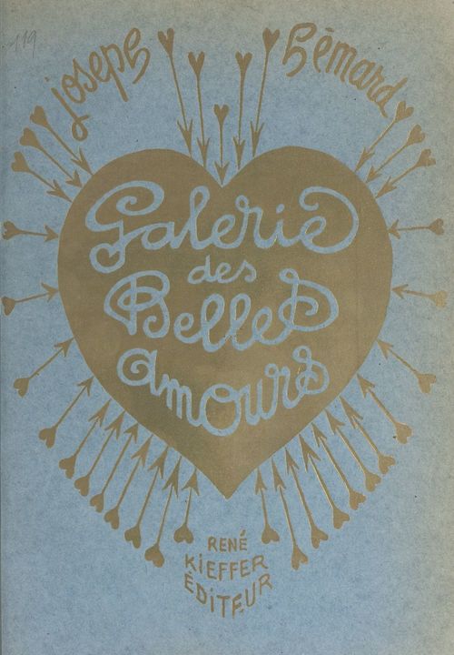 Couverture ebook de Galerie des belles amours, de Joseph Hemard