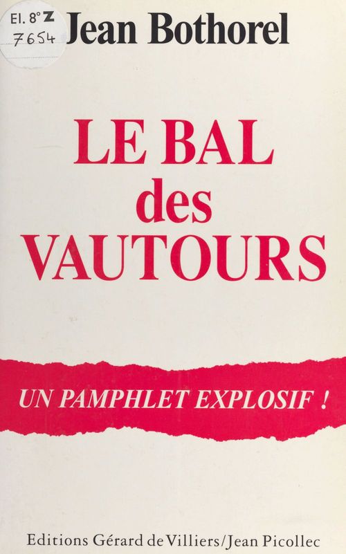 Couverture ebook de Le Bal des vautours, de Jean Bothorel