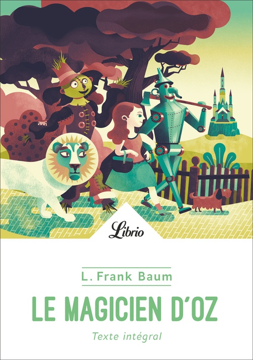 ebook cover of Le Magicien d'Oz, by L. Frank Baum