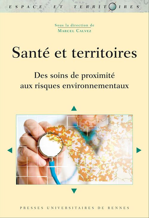 Couverture ebook de Santé et territoires, de Collectif, Marcel Calvez
