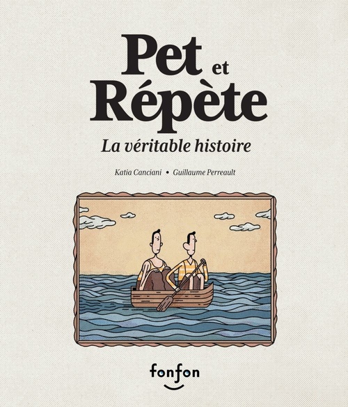 Couverture ebook de Pet et Répète, la véritable histoire, de Katia Canciani