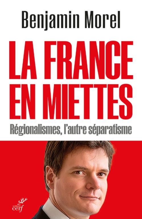 Couverture ebook de LA FRANCE EN MIETTES - REGIONALISMES, L'AUTRE SEPARATISME, de Benjamin Morel