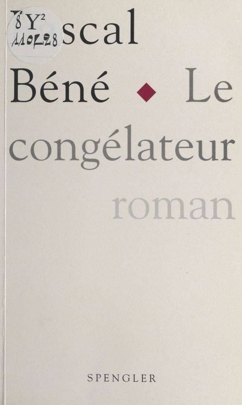 Couverture ebook de Le congélateur, de BéNé