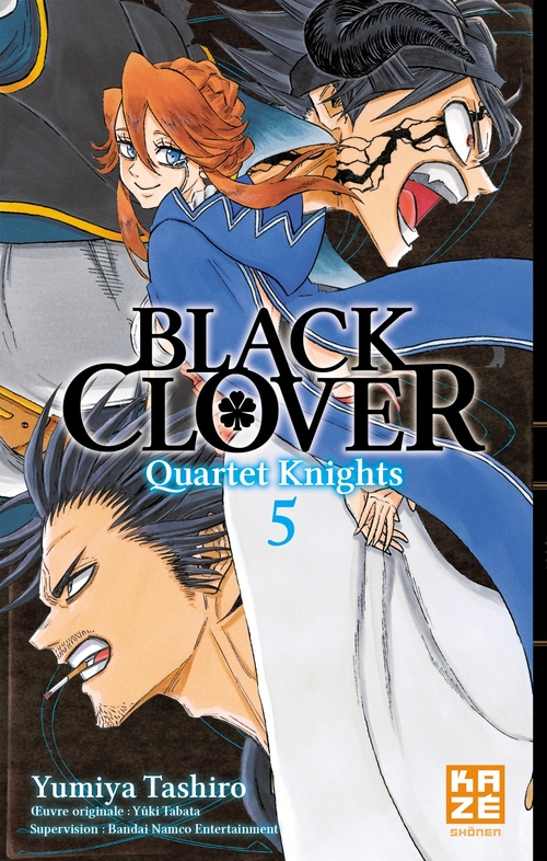 Couverture ebook de Black Clover - Quartet Knights T05, de Yumiya Tashiro