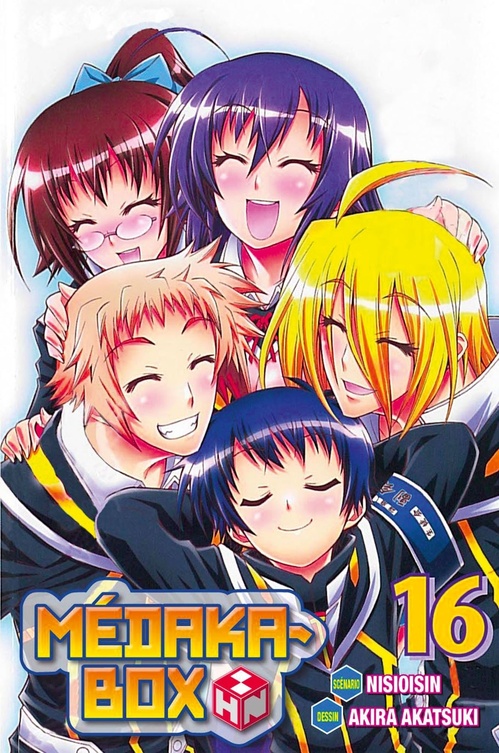 Couverture ebook de Médaka-Box T16, de Nisioisin