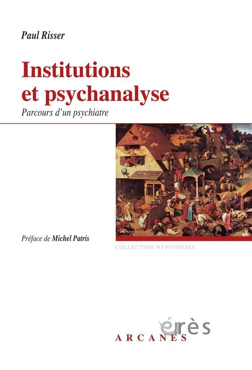 Couverture ebook de Institutions et psychanalyse, de Paule Risser