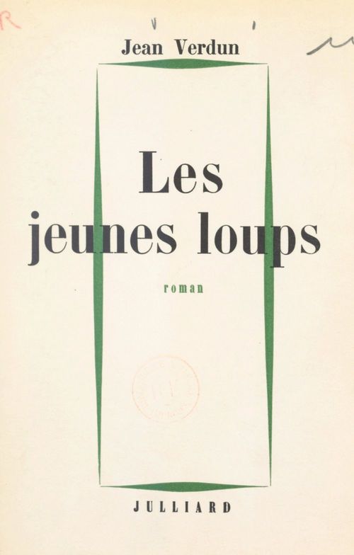 ebook cover of Les jeunes loups, by Jean Verdun