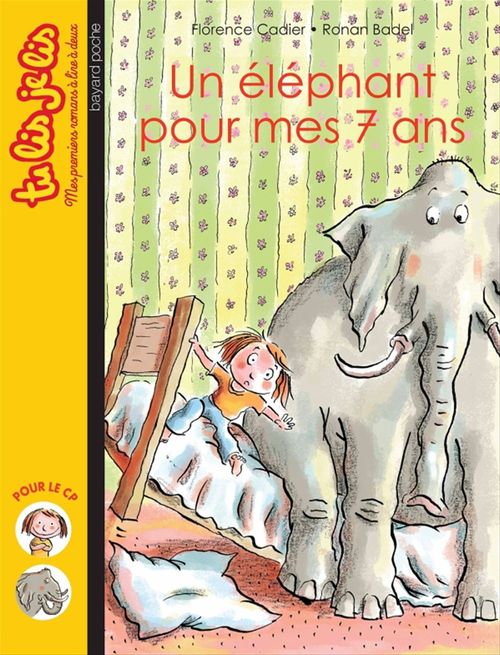 ebook cover of Un éléphant pour mes 7 ans, by Florence Cadier