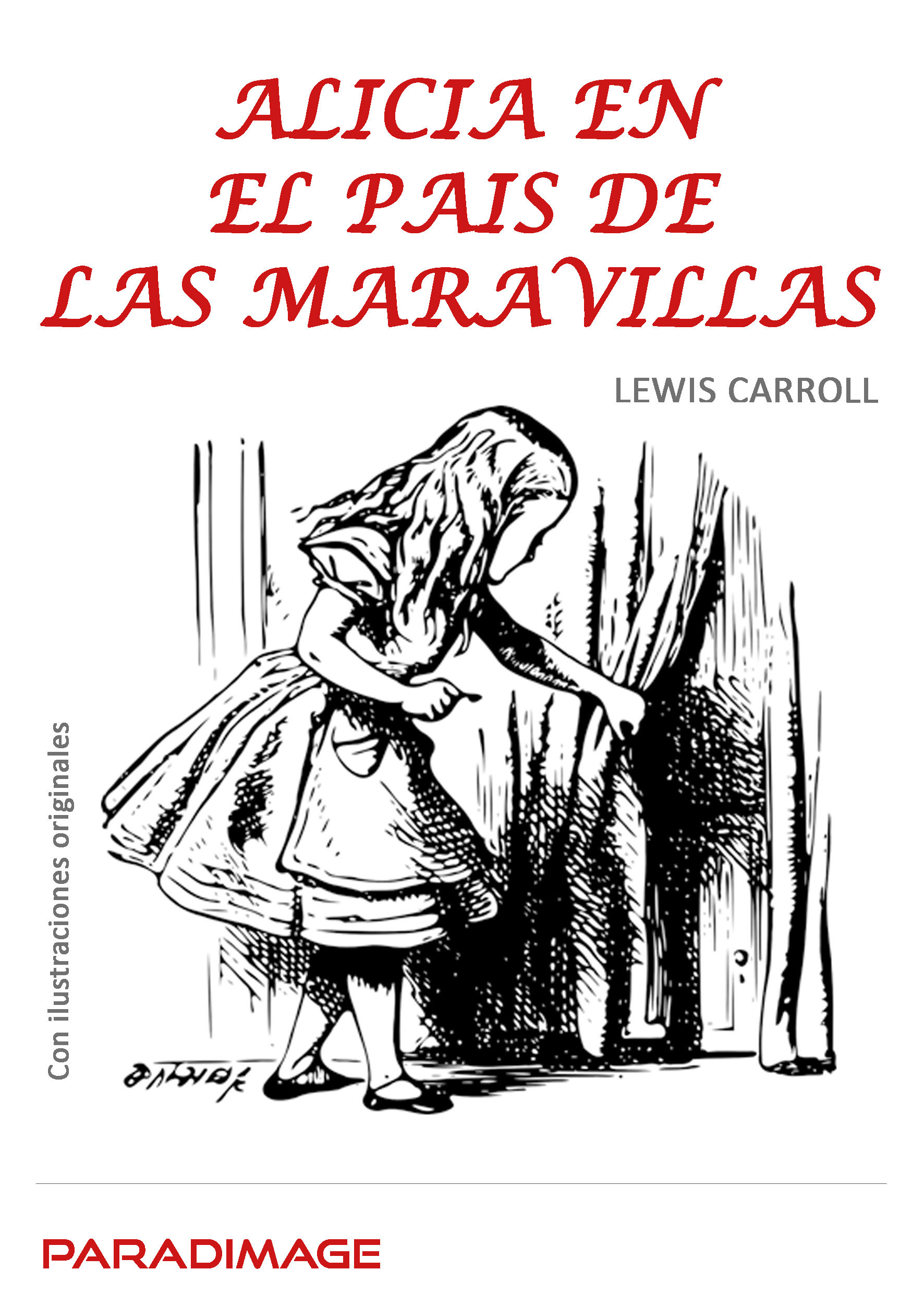 ebook cover of Alicia en el País de las Maravillas, by Lewis Carroll