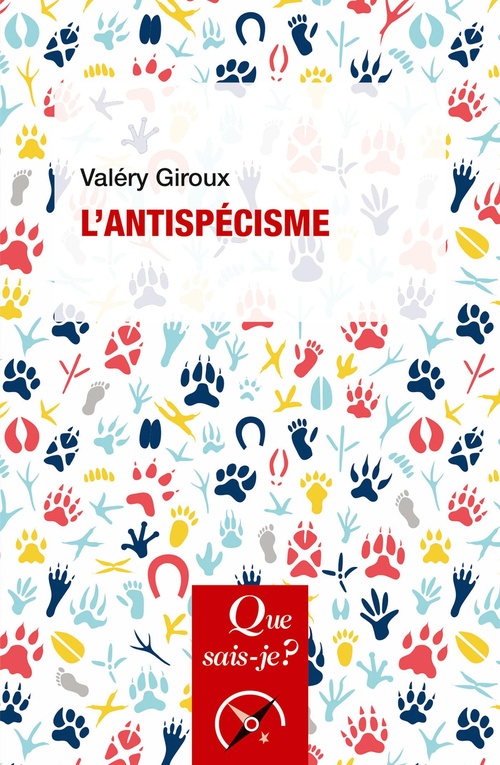 Couverture ebook de L'antispécisme, de Valéry Giroux