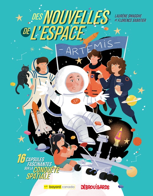 ebook cover of Des nouvelles de l´espace, by Laurène Smagghe