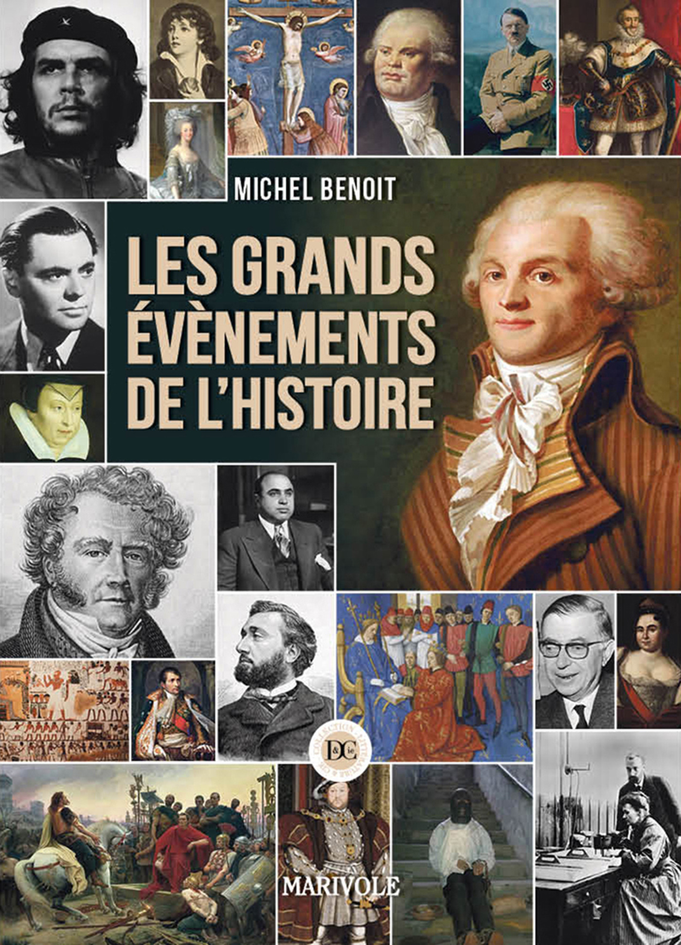 Couverture ebook de Les Grands événements de l'Histoire, de Michel Benoit