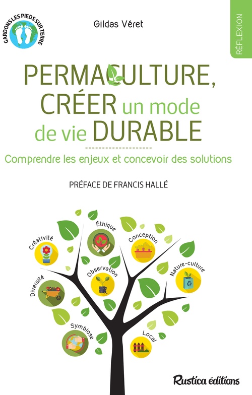 ebook cover of Permaculture, créer un mode de vie durable, by Gildas Véret