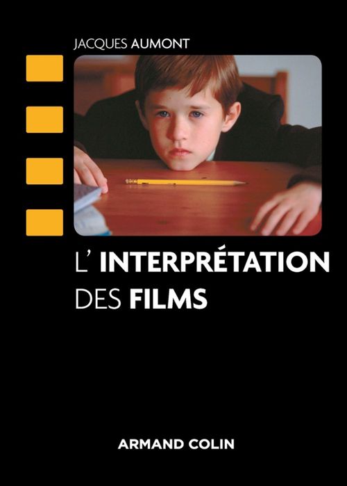 ebook cover of L'interprétation des films, by Jacques Aumont