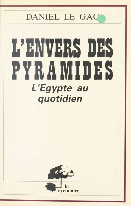 ebook cover of L'Envers des pyramides : L'Égypte au quotidien, by Daniel Le Gac