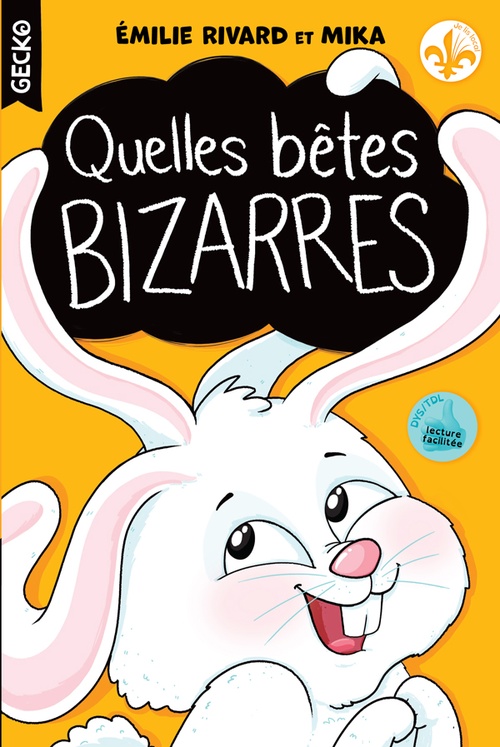 ebook cover of Quelles bêtes bizarres, by Mika, Emilie Rivard