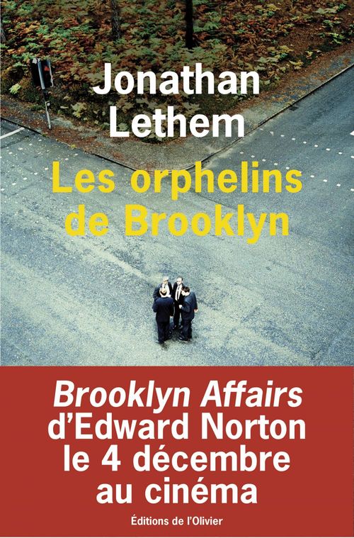 ebook cover of Les Orphelins de Brooklyn, by Jonathan Lethem