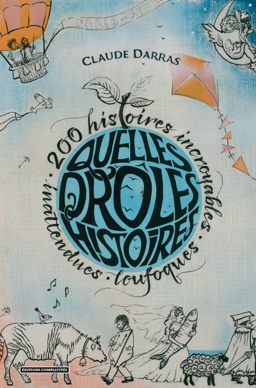 Couverture ebook de Quelles drôles d´histoires !, de Claude Darras