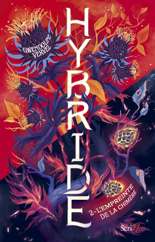 ebook cover of Hybride - Tome 2 L'empreinte de la chimère, by Gwendoline Vervel