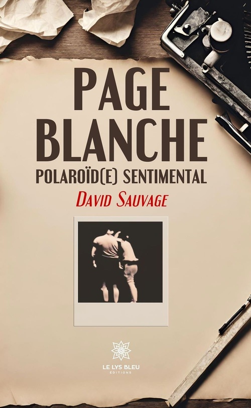 ebook cover of Page blanche, by David Sauvage