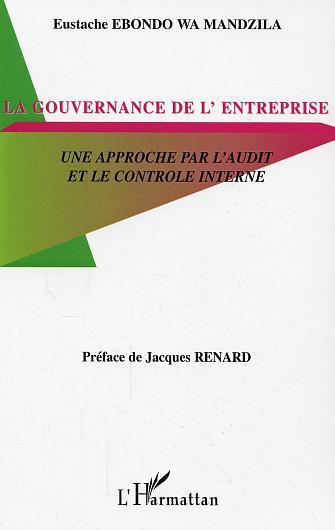 ebook cover of La gouvernance de l'entreprise, by Ebondo Wa Mandzila E