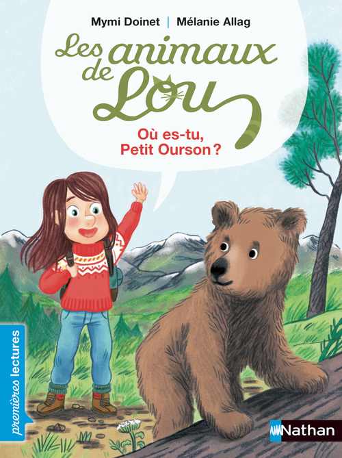 ebook cover of Les animaux de Lou - Où es-tu, Petit Ourson ?, by Mymi Doinet, Mélanie Allag