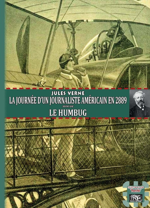 Couverture ebook de La journée d'un journaliste américain en 2889, de Jules Verne