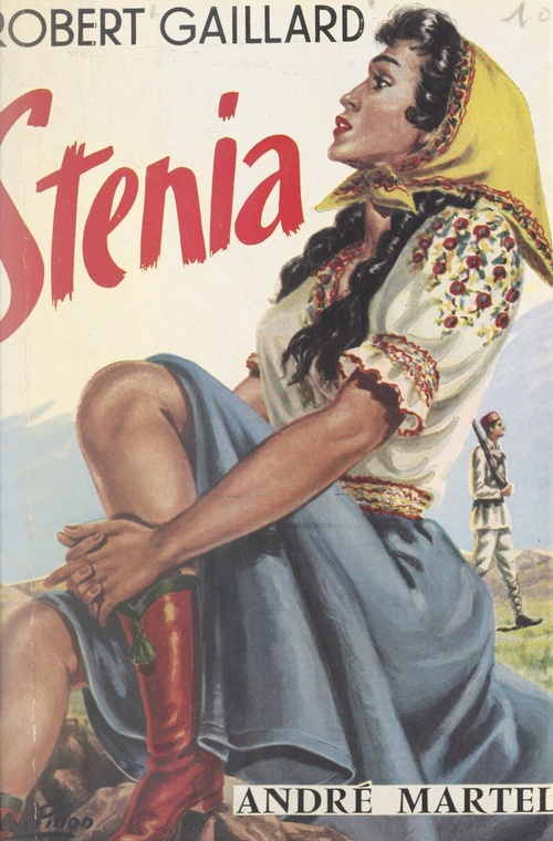 ebook cover of Stenia, by Robert Gaillard