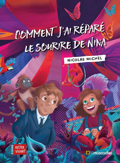 ebook cover of Comment j'ai réparé le sourire de Nina, by Michel Nicolas